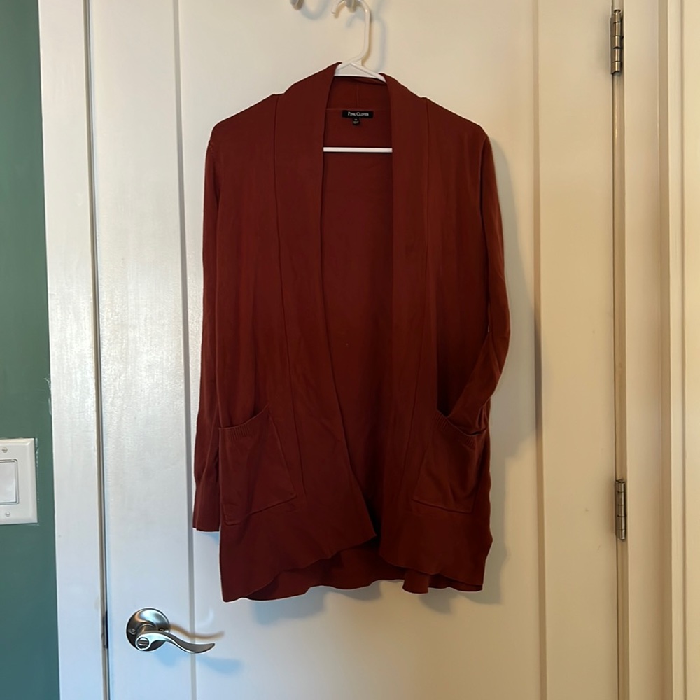 Pink clover cardigan